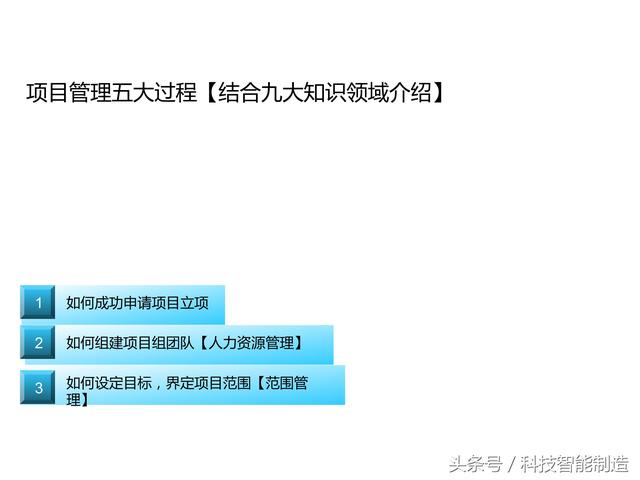 項目管理內(nèi)部培訓資料，項目管理的五大過程和九大知識，你知道嗎