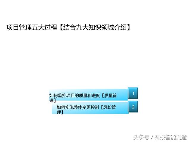 項目管理內(nèi)部培訓資料，項目管理的五大過程和九大知識，你知道嗎