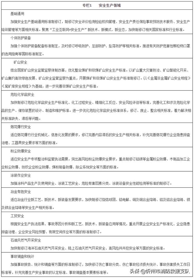 《“十四五”應急管理標準化發(fā)展計劃》全文發(fā)布（十四五應急管理體系規(guī)劃）