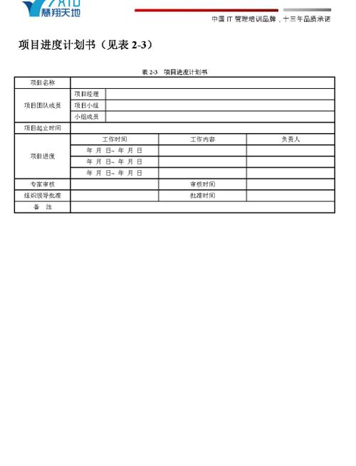 項目進度計劃檢查方法與項目進度管理相關模版表單（干貨+資料）