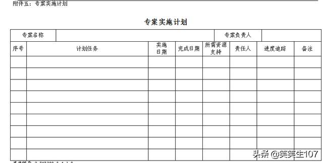 整套專案管理辦法（制度、流程、表格）（專案管理制度內容）
