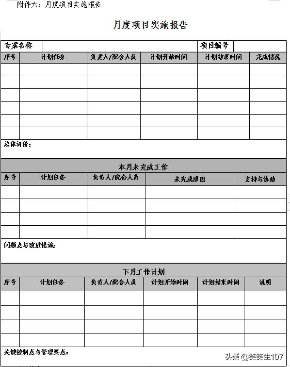 整套專案管理辦法（制度、流程、表格）（專案管理制度內容）