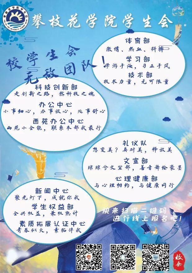 校級組織招新 -- 我的未來，缺了一個你~