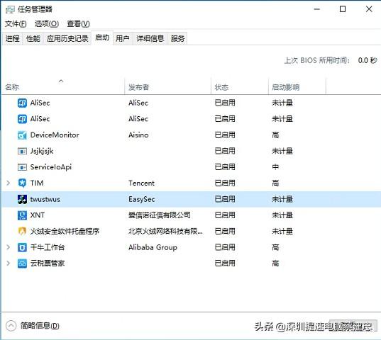 Win10頻彈twustwus錯(cuò)誤，航天信息Aisino惹禍
