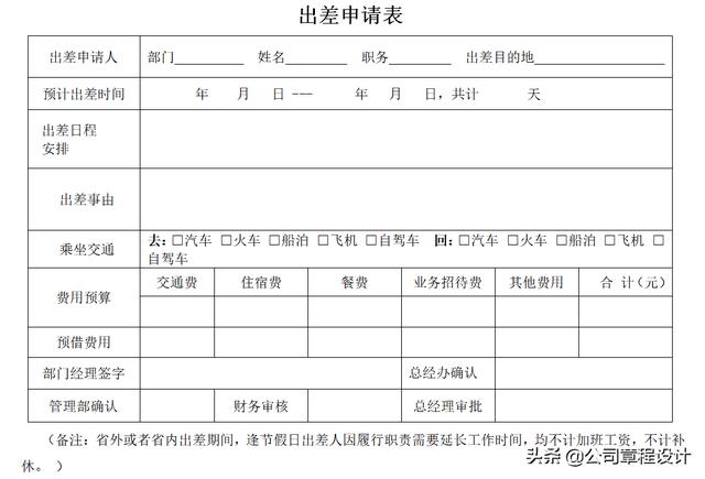 出差管理制度（含參展、辦事處、駐外機構費用報銷標準）（外部人員差旅費最新報銷規(guī)定）
