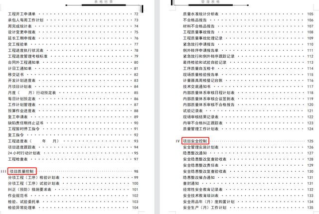 78頁工程項目管理表格，word版直接套用，讓你輕松搞定項目管理（工程項目管理通用表格）"