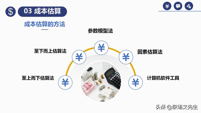 項(xiàng)目預(yù)算組成，42頁項(xiàng)目成本管理培訓(xùn)課件，項(xiàng)目成本控制的方法（第九章項(xiàng)目成本管理）